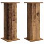Augalų stovas 2 pcs Sendintos medienos 30,5 x 30 x 80,5 cm