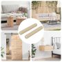 Mediniai kaiščiai 2 pcs Ruda Ø8 x 50 mm Medienos masyvas