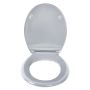 Klozeto dangtis DU07 lėtas light grey