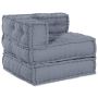 Modulinė sofa 3 pcs Pilka Audinys