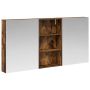 Vonios spintos komplektas su lentyna 3 pcs 140 x 14,5 x 70 cm