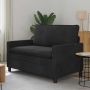 Sofa Juoda 126 x 81 x 87,5 cm Aksomas
