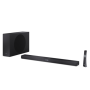 Sharp 2.1ch Ultra-slim Dolby Atmos/DTS Virtual: X Soundbar with Wireless Subwoofer | HT-SBW320 | 360 W | Bluetooth | Wireless connection | Black