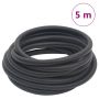 Hibridinė oro žarna, juodos spalvos, 0,6, 5m, guma ir PVC