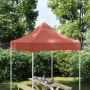 Proginės palapinės stogas, terakota spalvos, 2x2m, 270 g/m²