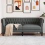 Sofa Tamsiai pilka 182,5 x 74,5 x 74,5 cm Poliesteris