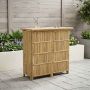Lauko baro stalas Natūrali 115 x 55 x 105 cm Bambukas