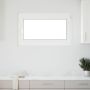 Požeminio lango RISOR Baltas 100 x 50 cm PVC ir stiklas