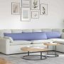 Sofa Pagalvės 2 pcs Džinsinės mėlynos 200 x 40 cm audinys
