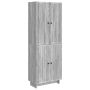 Spintelė 2 pcs Pilka Sonoma 66 x 34,5 x 90 cm Apdirbta mediena