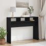 Konsolinis stalas juoda ąžuolo 105 x 30 x 80 cm