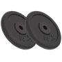 Svoriai, 2vnt., 2x10kg, ketus
