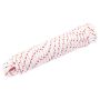 Pull Starter Cord Balta ir Raudona Ø6 mm 10 m Nailonas