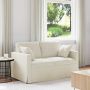 Sofa Kreminė 138 x 78 x 80 cm Aksomas