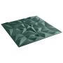 Sienų plokštės 24 pcs Amethyst Žalias 50 x 50 cm XPS Putplastis