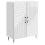 Kabalas Itin blizgi balta 66 x 34,5 x 89,5 cm Apdirbta mediena
