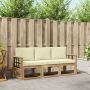 Lauko sofos komplektas 3 pcs