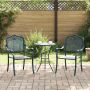 Sodo Kėdė 2 pcs Žalia 64 x 62 x 93cm Aliuminis