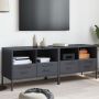 TV spintelės, 2vnt., antracito, 68x39x50,5cm, plienas