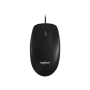 Logitech | Mouse | M100 | Optical mouse | Optical | Wired | Black