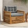 Lauko Vidurinis Sofa Natūrali