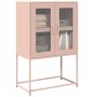 Highboard Pink 68x39x107 cm Plienas