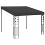 Prie sienos montuojama pavėsinė, antracito, 3x3x2,5m