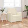 Sofa lova 60cm Kreminė Dirbtinė Oda