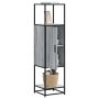 Highboard Gray Sonoma inžinerinis medis ir metalas