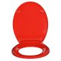 Klozeto dangtis DU07 lėtas red