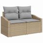 Sodo sofa su pagalve 123 x 62 x 69 cm poliratanas