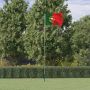 Portugalijos vėliava su stiebu, aliuminis, 5,5m