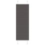 Plisuota žaliuze juoda 40x100 cm audinio plotis 39,4 cm