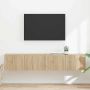 TV sieninė spintelė 2 pcs Sonoma 60 x 31 x 29.5 cm