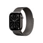 Apple Watch Series 11 GPS + Cellular 46mm Slate Titanium Case with Slate Milanese Loop - M/L | Apple