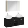 Vonios baldų rinkinys 4 pcs Juodojo ąžuolo