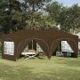 Pop-up šventinis palapinė Taupe 575 x 288 x 245 cm