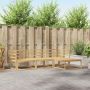 Lauko sofos komplektas 4 pcs Balta 245,5 x 162,5 x 73 cm