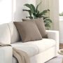 Sofa Pagalvės 2 pcs Taupe 50 x 50 cm audinys