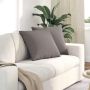 Sofa Pagalvės 2 pcs Taupe 50 x 50 cm audinys