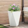 Lovelis Balta 50 x 50 x 75 cm Plienas