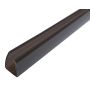 Profilis šiltnamiams 2.1m 16mm bronza-pilkas