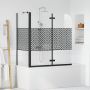 Vonia Apsauga Geometrinis Juoda 120 x 67 x 129 cm