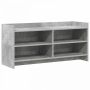 Televizoriaus spintelė 100 x 33 x 47 cm Betono pilka