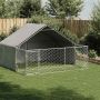 Lauko voljeras šunims su aptvaru, 3x3x1,9m, plienas