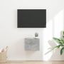 TV sieninė spintelė Betoninė 60 x 31 x 29.5 cm Apdirbta mediena