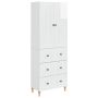 Spintelė 2 pcs 66 x 34,5 x 90 cm Apdirbta mediena