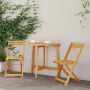 Bistro komplektas 3 pcs Natūralus aliejus