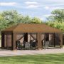 Sodo Paviljonas 6 x 3 m Smėlio Poliesteris ir plienas 190