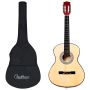 Klasikinė gitara su dėklu pradedantiesiems, 3/4 36